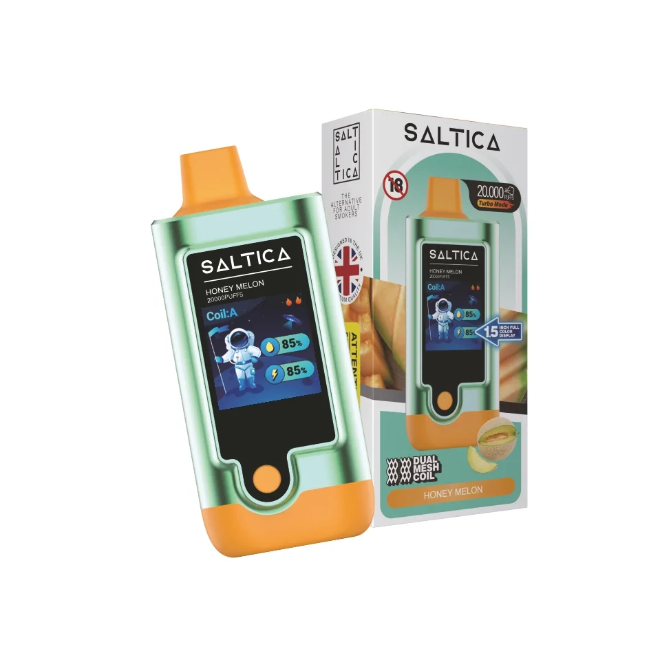 Saltica 20000 Puff Honey Melon - Görsel 1