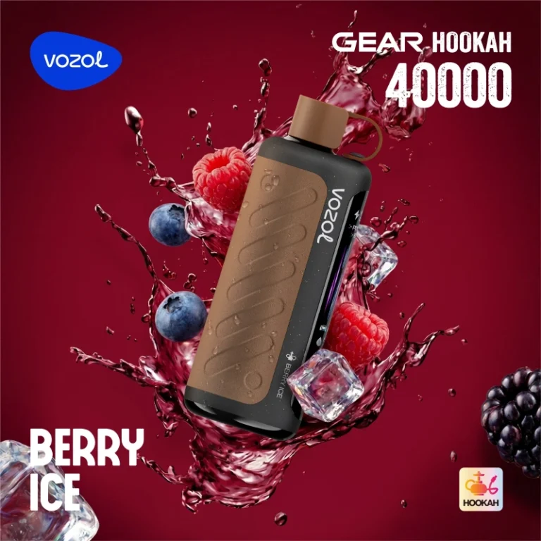 Vozol Gear Hookah 40000 Berry Ice