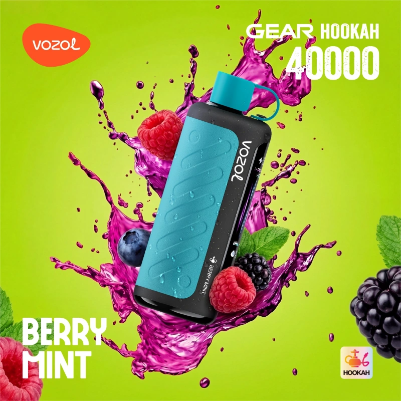 Vozol-Gear-Hookah-40000-Puffs-Berry-Mint Vozol Hookah 40000 Berry Mint