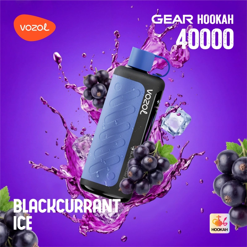 Vozol Hookah 40000 Blackcurrant Ice Vozol Hookah 40000 Blackcurrant Ice