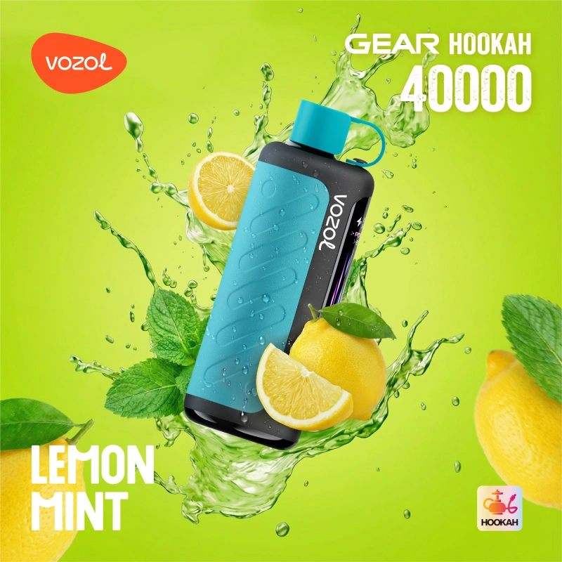 Vozol Hookah 40000 Lemon Mint Vozol Hookah 40000 Lemon Mint