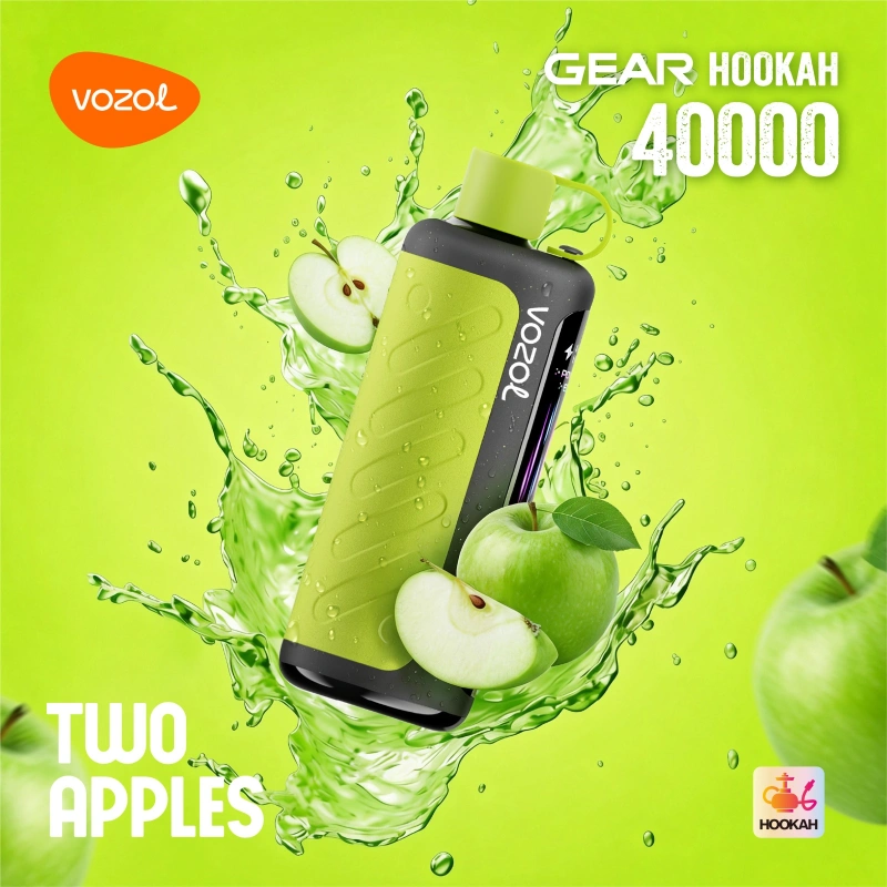 Vozol Hookah 40000 Two Apple Vozol Hookah 40000 Two Apple